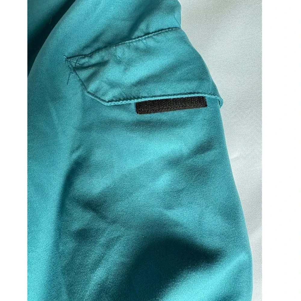 Salt Life Mens Board Shorts Teal Blue Lace Up Logo Graphic Cargo Pocket Surf‎ 36